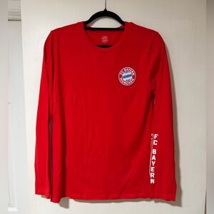FC Bayern München Red Long Sleeve Shirt